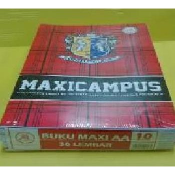 

BARU Buku Tulis MaxiCampus Merek AA Isi 36 Lembar