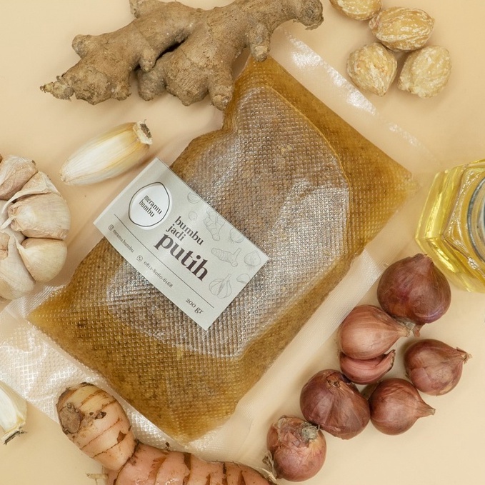 Jual Meramu Bumbu Jadi Putih - Bumbu Dasar Putih 200gr (Pouch Refill ...