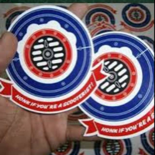 

Die cut stiker bontak