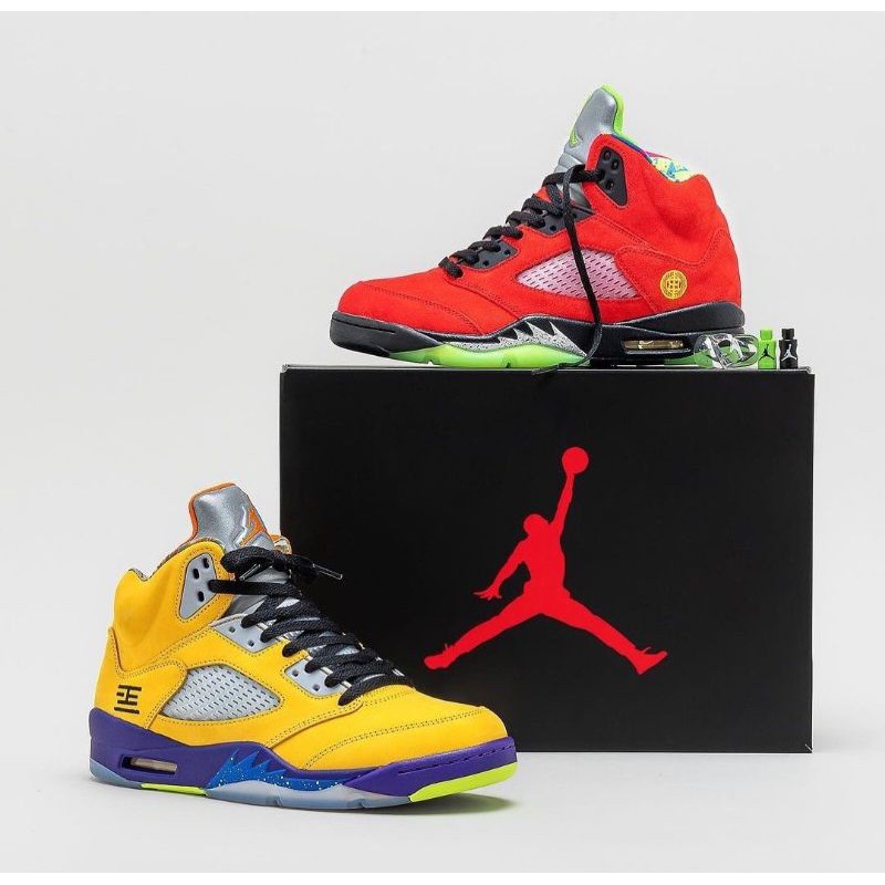 Sepatu Nike Air Jordan 5 Retro What The Sepatu Premium. Sepatu Basket