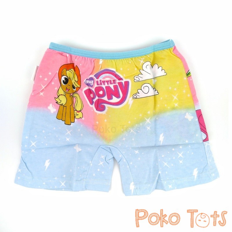 Jessie &amp; Mike Celana Dalam Motif Little Pony Semi Long Boxer Anak Perempuan