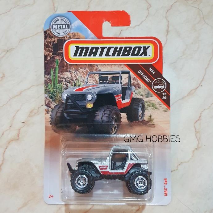 MBX 4X4 Matchbox MBX Mattel Diecast Mobil Miniatur Off Road Mainan