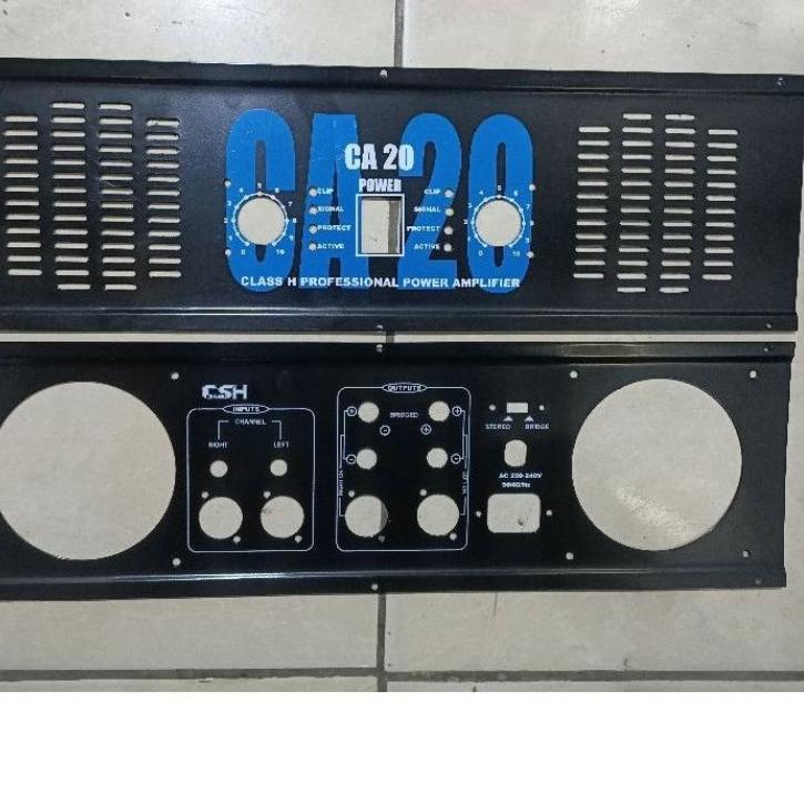 Terbaik PANEL BOK POWER CA 20 Plat Depan Belakang Ca