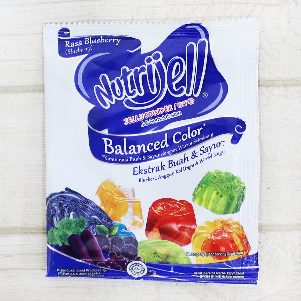 NUTRIJELL BALANCE COLOR BLUEBERRY 15gr