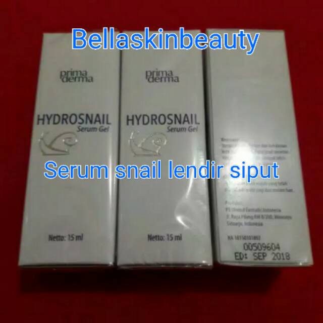 HYDROSNAIL SERUM GEL Serum lendir siput primaderma hydrosnail serum