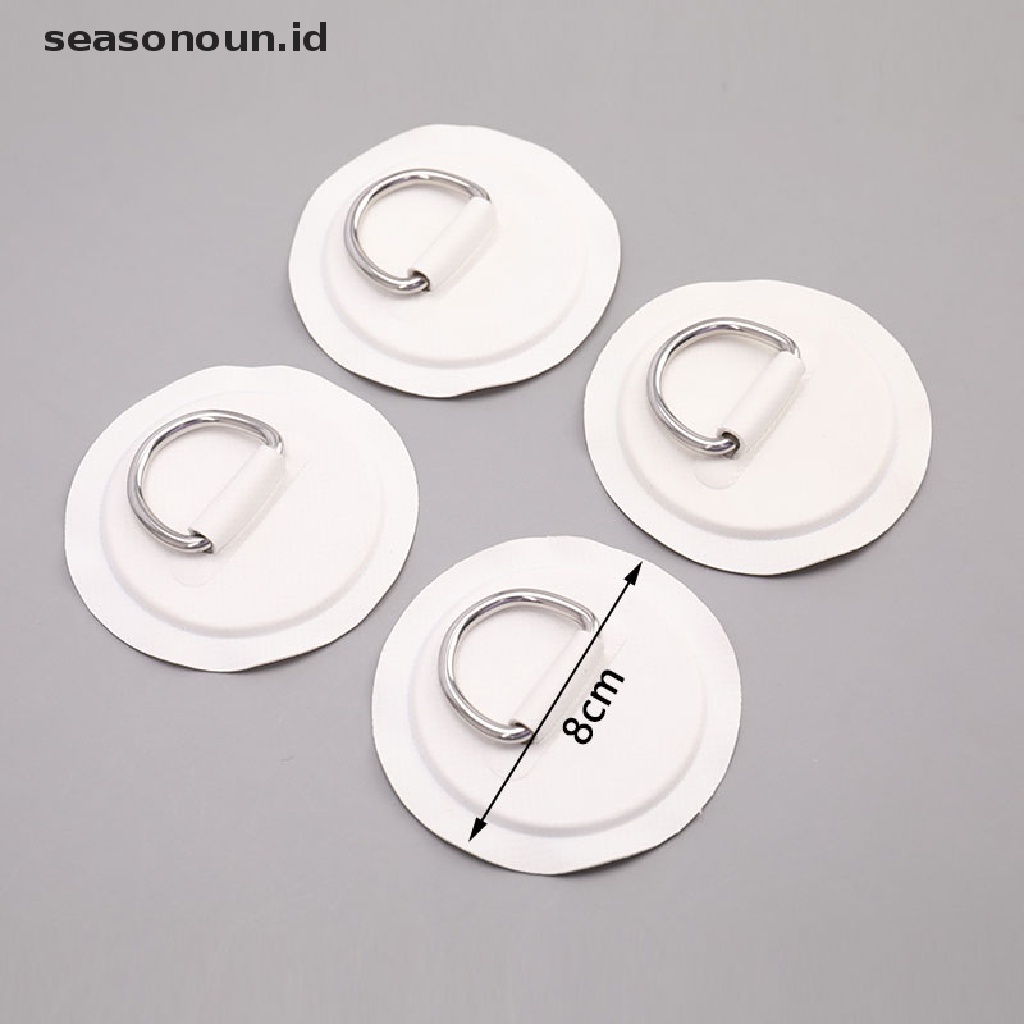 (seasonoun) 4pcs Ring D Bahan PVC Untuk Papan Surfing