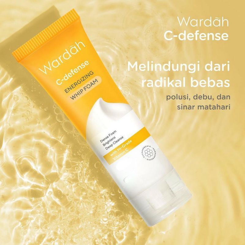 Wardah C-Defense Energizing Whip Foam 50ml | 100ml