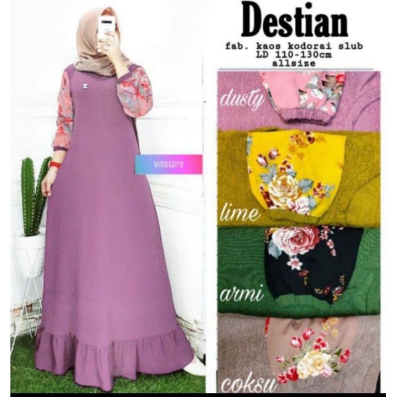 Destian Gamis Kaos Codoray by Vinstore Gamis Solo