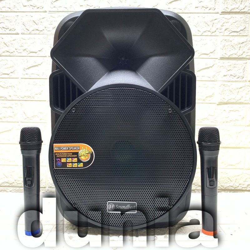 Speaker Portable Wireless DAT  FT 12 Original Bluetooth 12 inch