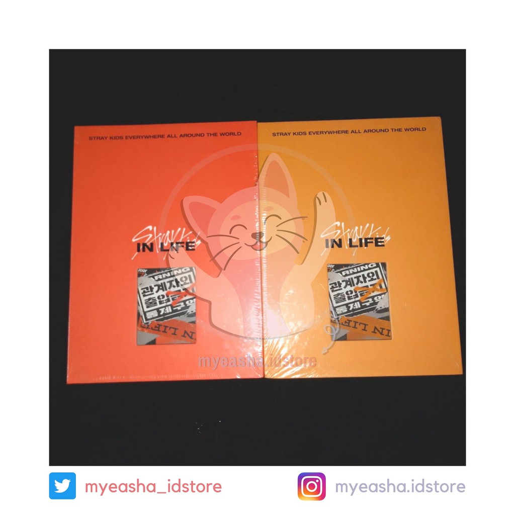 [Ready Stock] ALBUM STRAY KIDS IN LIFE Standar Ver 1st press SEALED