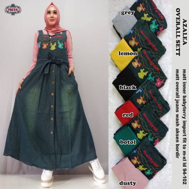 OVER ALL / DRES JEANS / SET INER