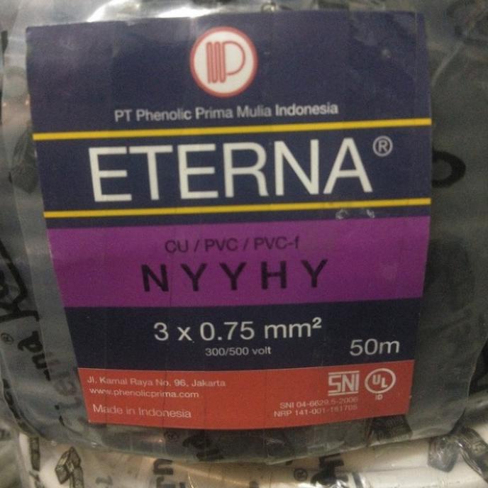 

Eterna Nyyhy 3X0.75 Mm 50 Meter Per Rol