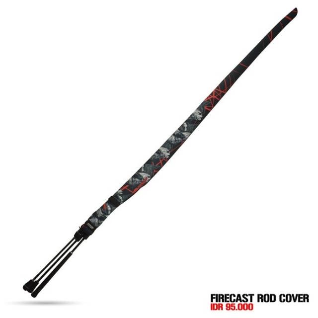 Firecast rod cover - sarung joran pancing - tas pancing