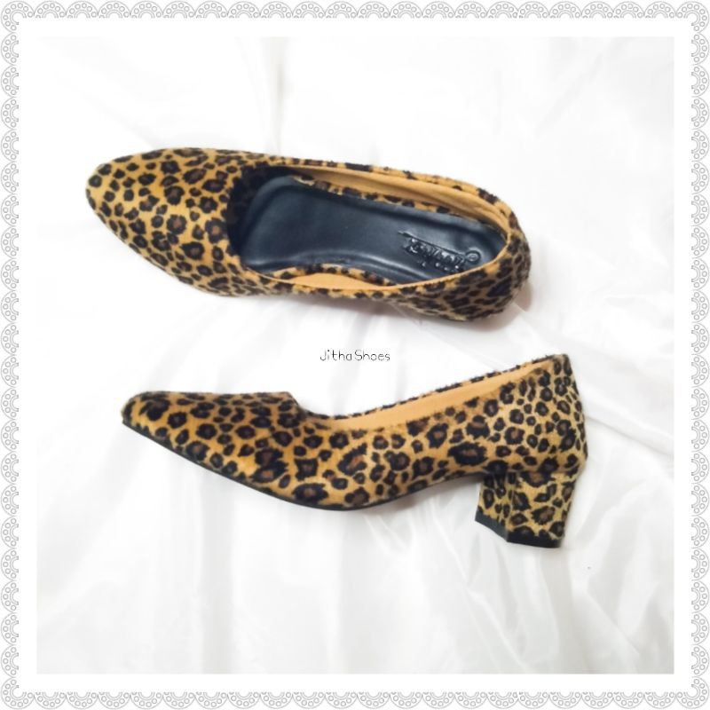 cheap leopard heels