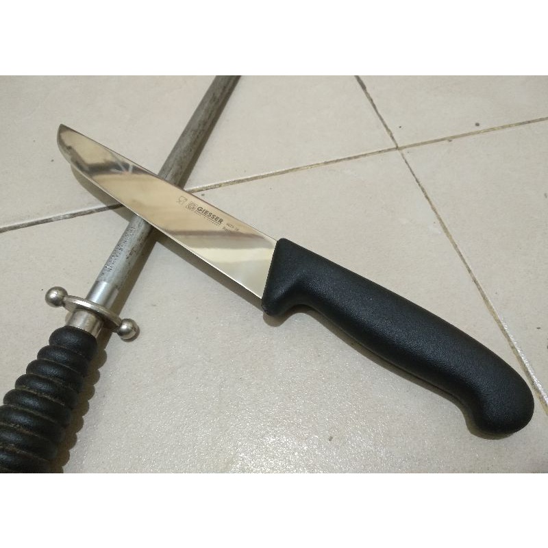 Pisau Giesser Straight Butcher 18 cm