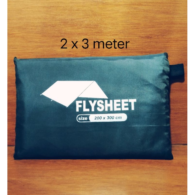 flysheet ukuran 2 x 3 meter