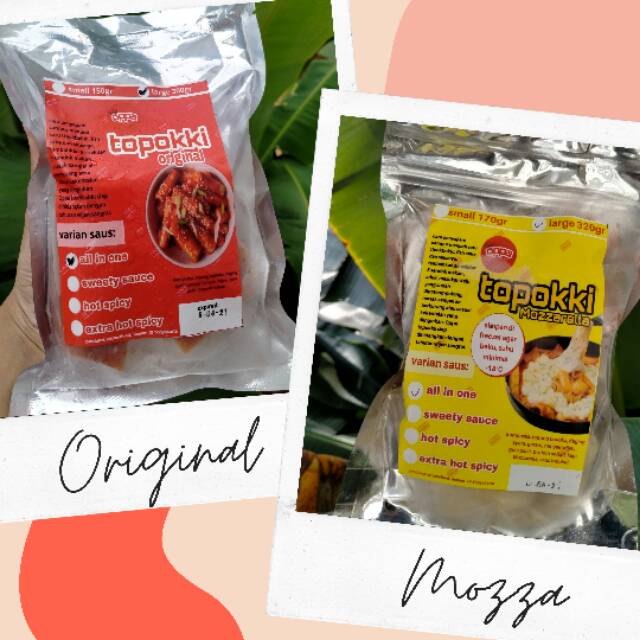 

OPPA Topokki Large (320 gr) / Tteokbokki / Kue Beras