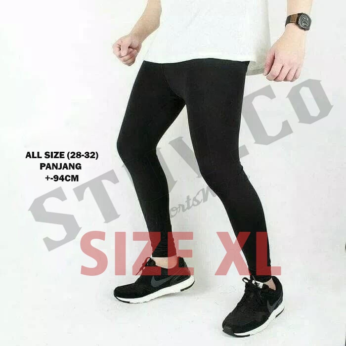 CELANA BASELAYER LEGGING PANJANG LEGGING 3/4 CELANA PENDEK OLAHRAGA PRIA WANITA DALEMAN JOGGING