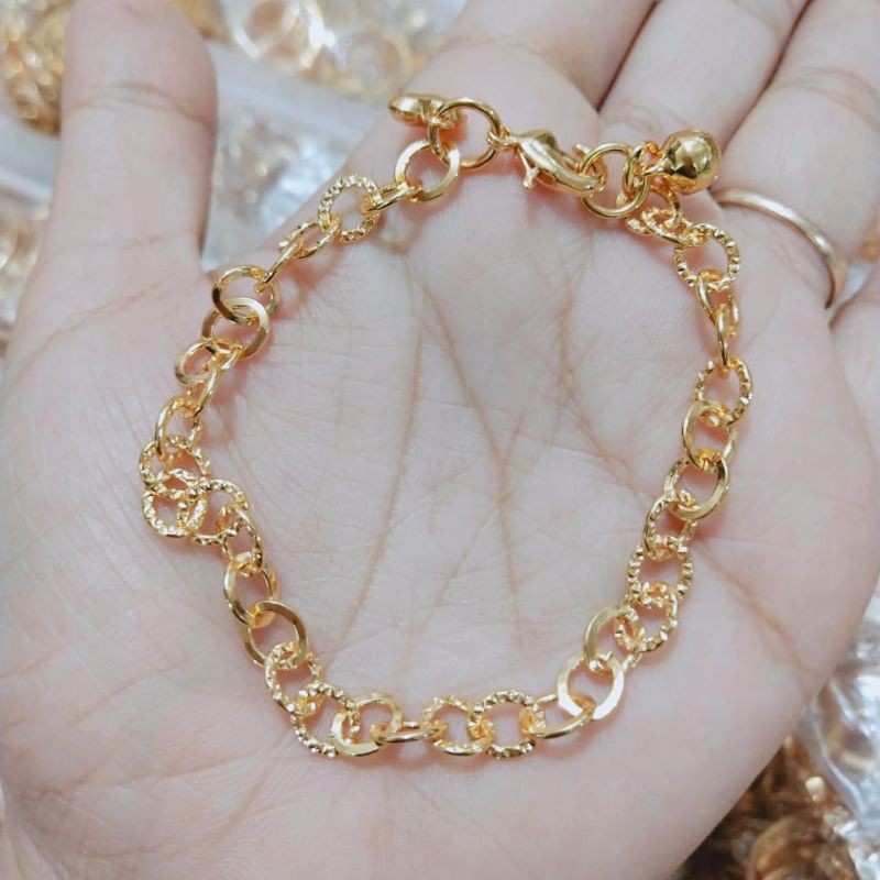 gelang tangan dewasa, perhiasan xuping mewah