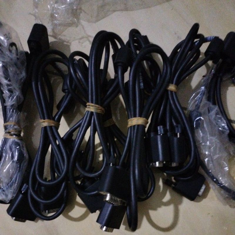 Kabel Vga original dell second jaminan original panjag 1m