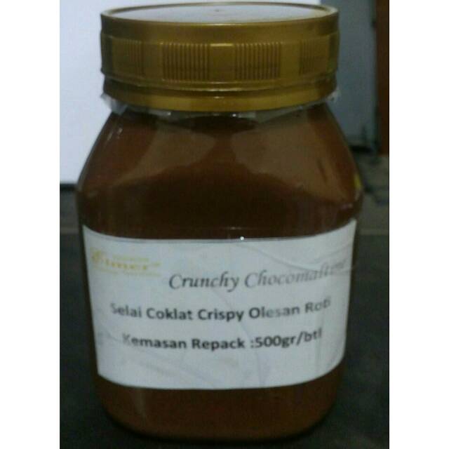 

SELAI COKLAT ELMER CRUNCHY 500 GR