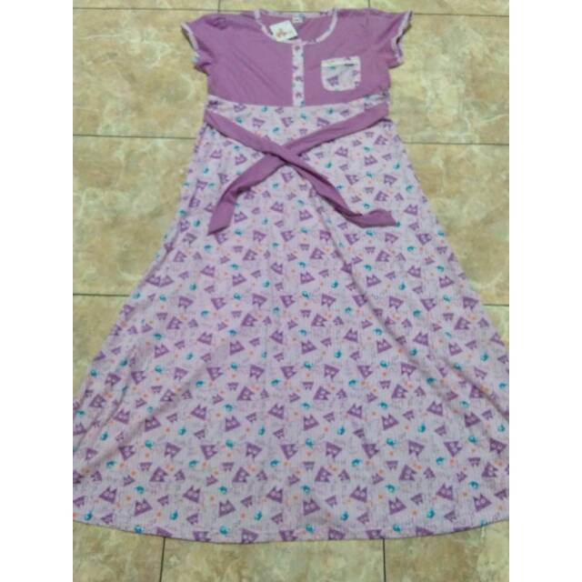 Daster amro klok panjang lengan pendek