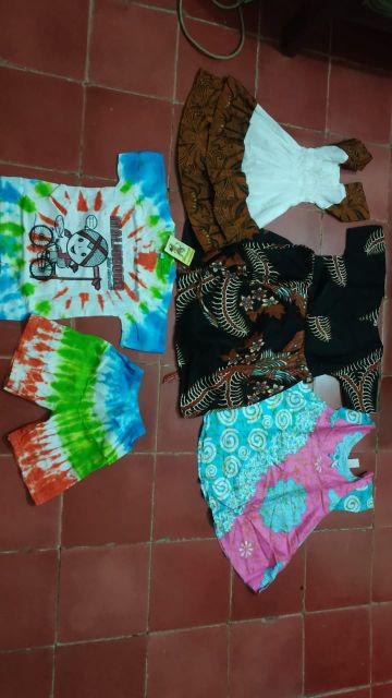 Dress Batik Anak Usia 4 Sampai 8tahuni - Batik Anak Harga Ecer Bisa Cod/ Baju Batik Anak Perempuan