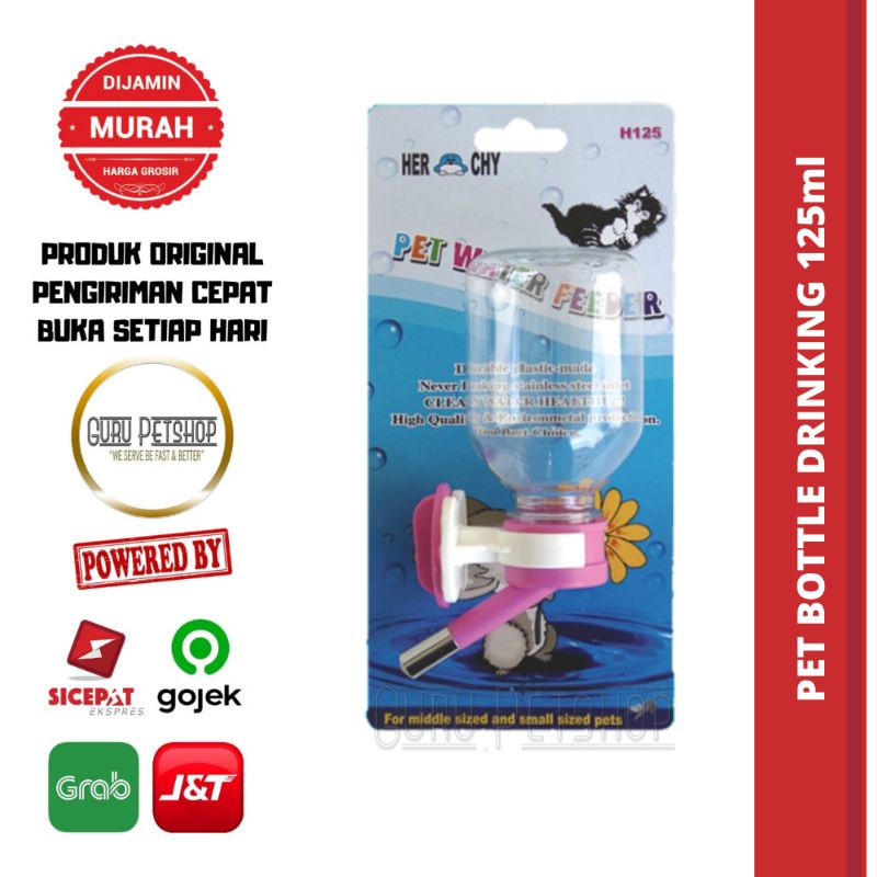 Pet Water Feeder Herchy H-125 Botol Minum Anjing Kucing / Pet Drinking