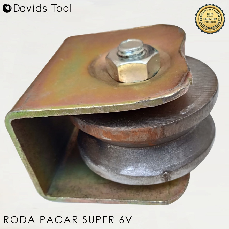 Roda Pagar Besi Gerbang Rumah Medan Super 6cm model V