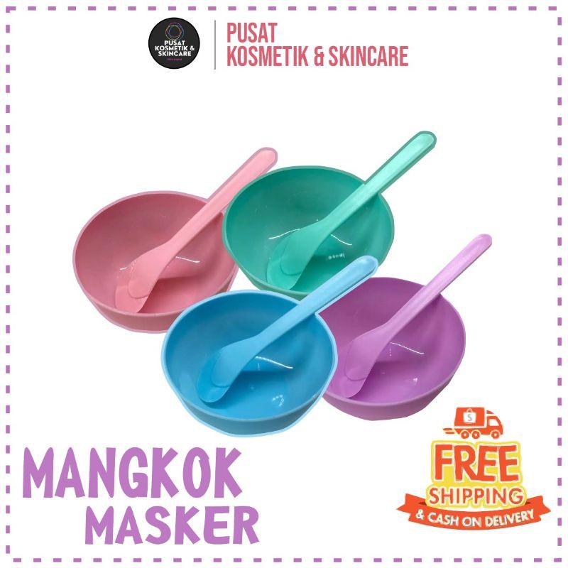 MANGKOK MASKER SET MANGKUK MASKER SPATULA