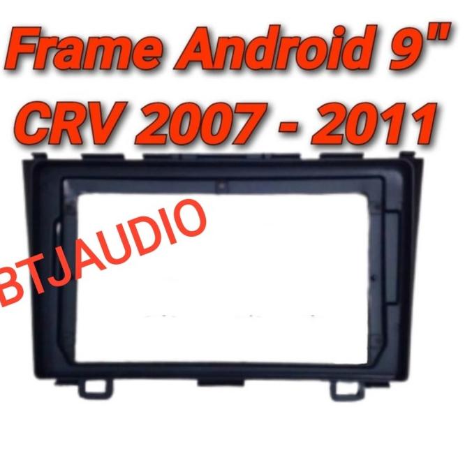 Head Unit Tape Mobil Android Intersys Honda Crv 2007-2011 Layar 9 Inch