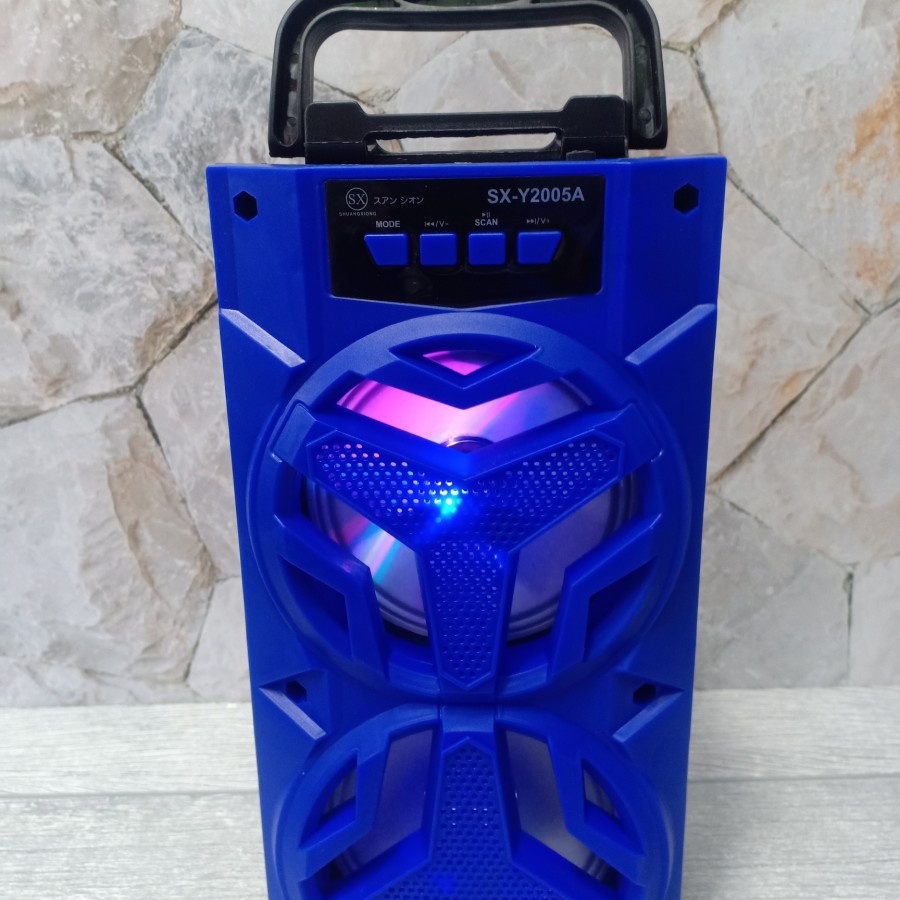 Paling Laris!!! Speaker Bluetooth SX - Y2005 Karaoke/wireless aktif Super Bass/Radio Suara mantul