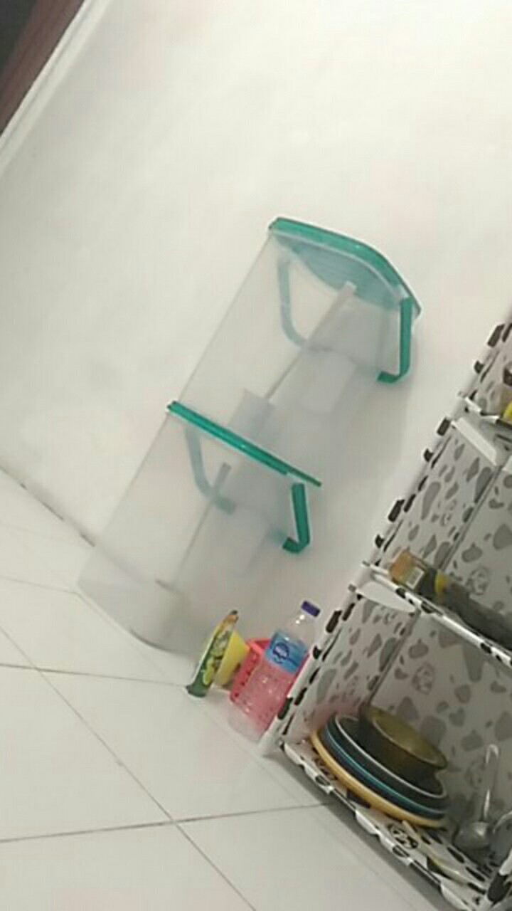 Aquarium Es Buah / Es Kelapa 30 Liter+ Gayung Green Life. Best Seller Product !!!