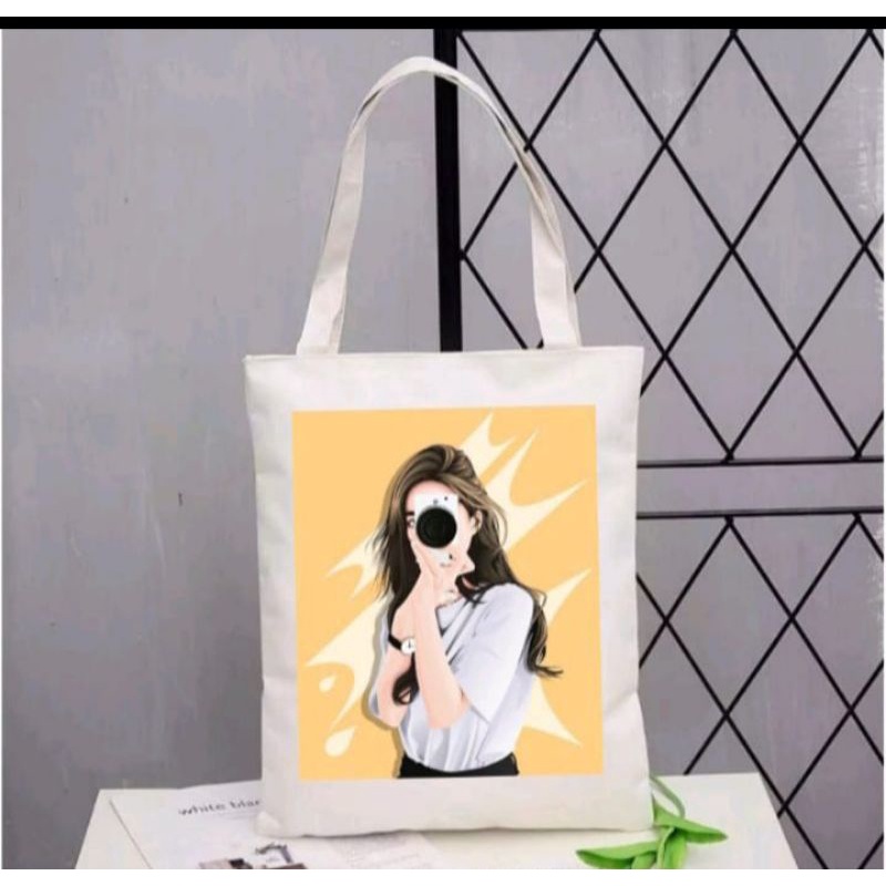 Tas totebag vintag bisacustom