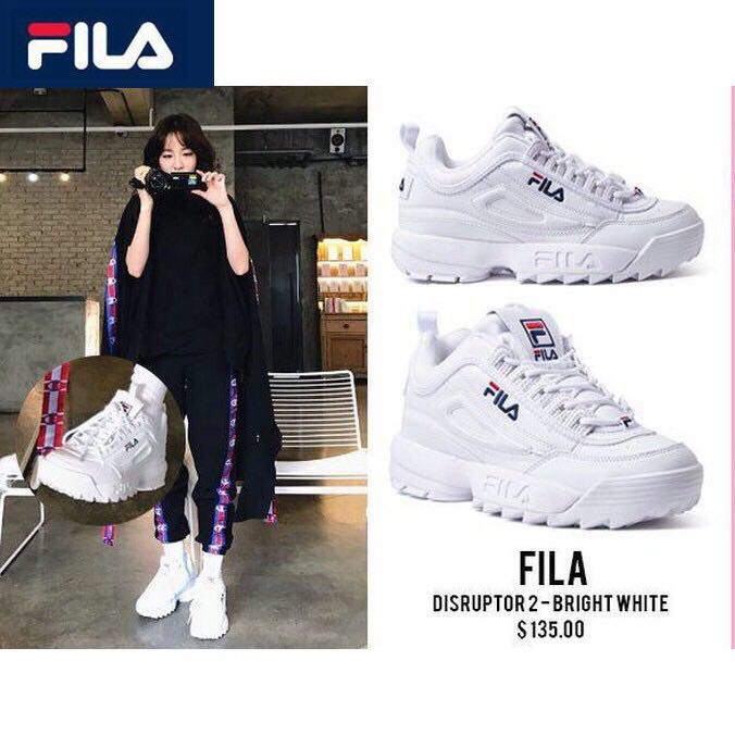  made in korea Sepatu  Sneakers Lari Casual  Model Fila  