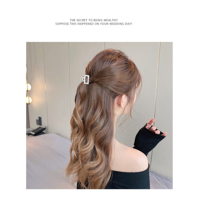 Jepit rambut korea wanita jedai mutiara elegan original import model baru