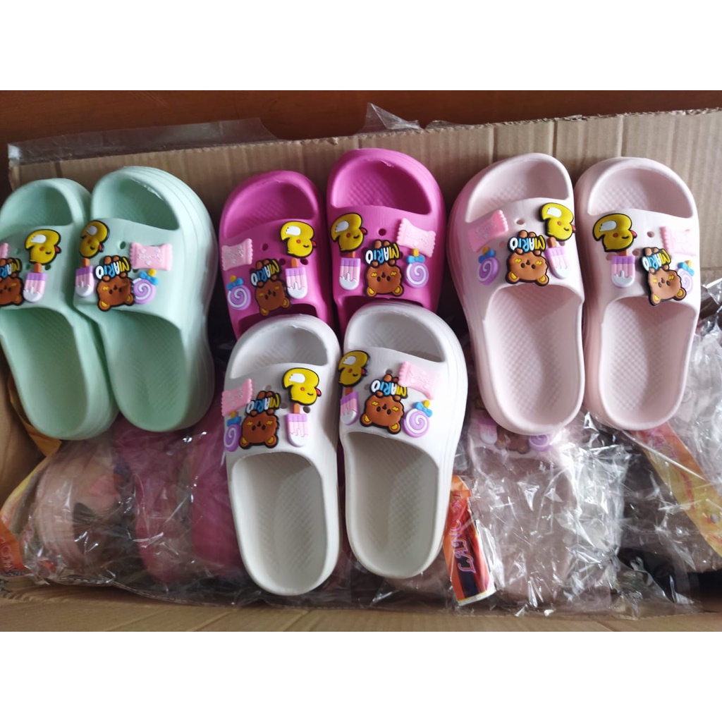 SANDAL ANAK FUJI JIBBITZ VIRAL EVA SENDAL SLOP ANAK PEREMPUAN 7806