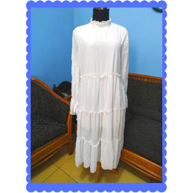 Atasan tunik chiffon