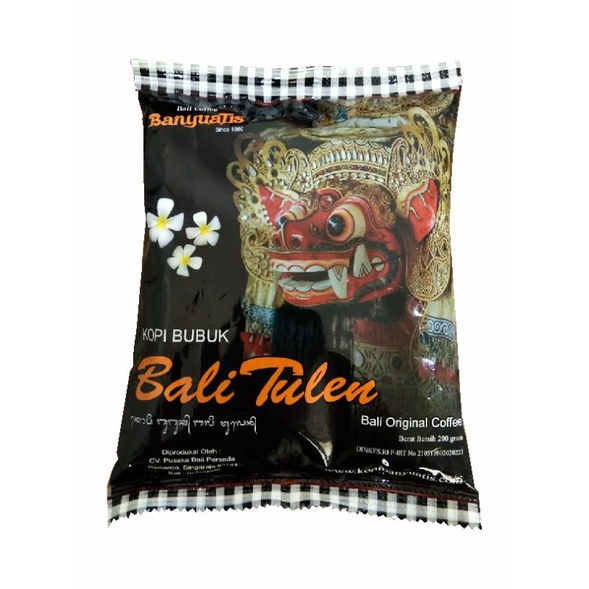 kopi Bali banyuatis/kopi bubuk Bali tulen