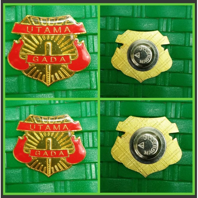 PIN GADA UTAMA MAGNET / BROS GADA UTAMA MAGNET/PIN SATPAM MAGNET/PIN SECURITY MAGNET