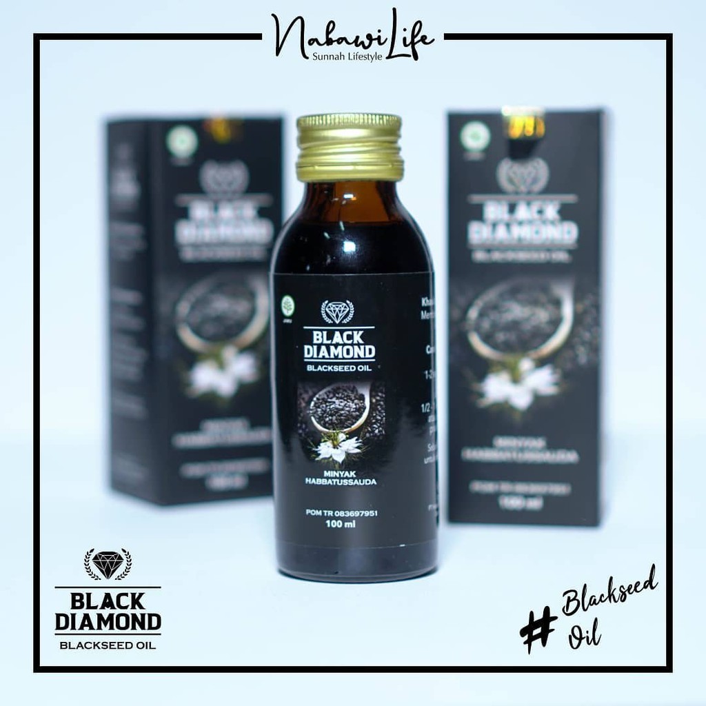 Minyak Habatusauda Original Asli Oil Cair Black Diamond