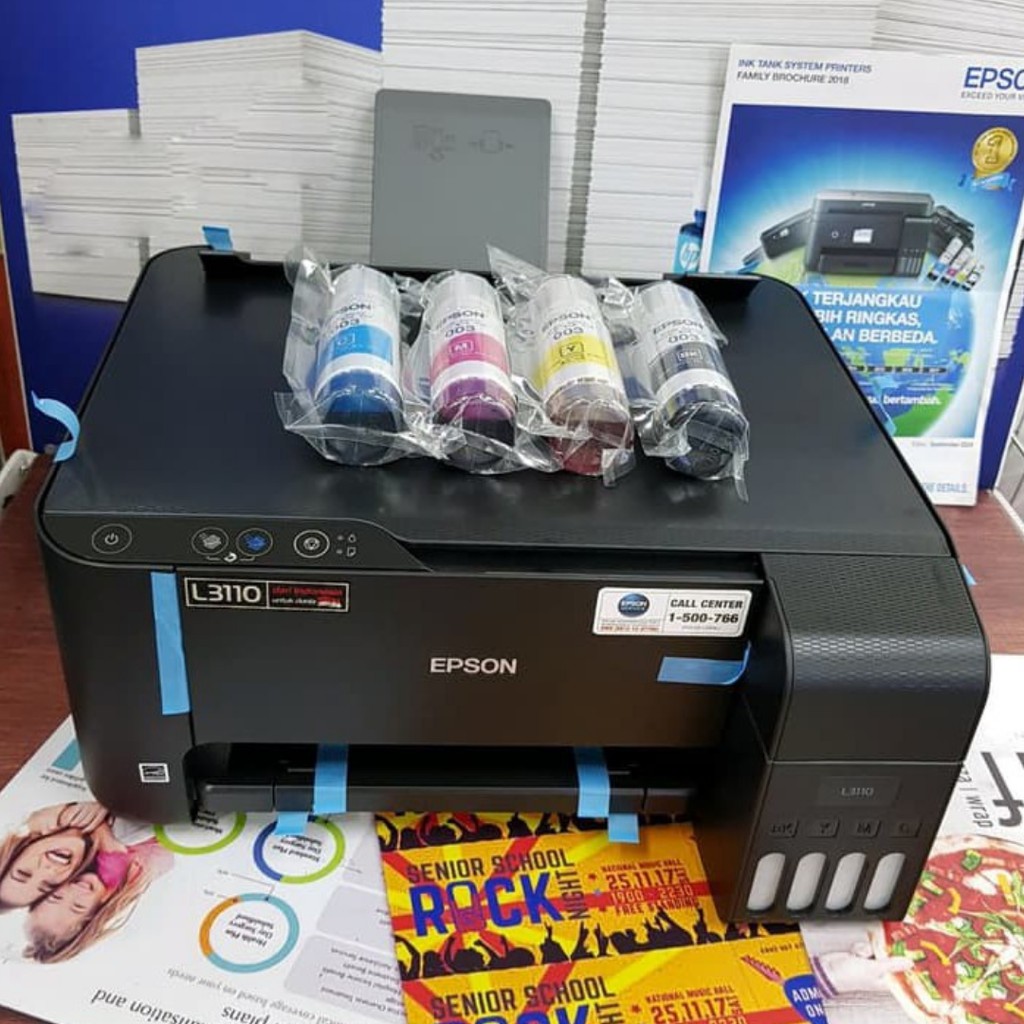 Printer Epson L3210, Infus All In One (Print Scan Copy) Pengganti Epson L3110 Printer Multifungsi Printer Murah Printer Scanner Printer Print F4 Garansi Resmi Epson Indonesia Printer Ecotank