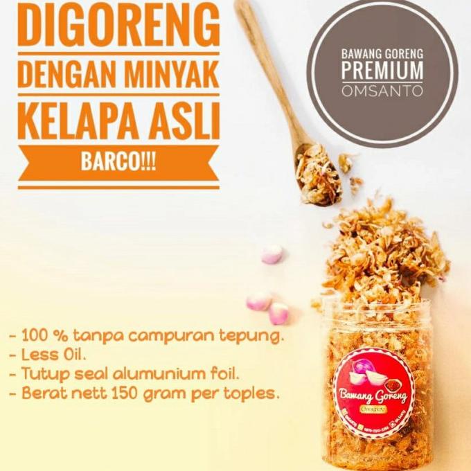 

Bawang Goreng Murni Premium - HARGA PROMO!!!
