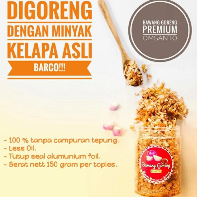 Bawang Goreng Murni Premium - HARGA PROMO