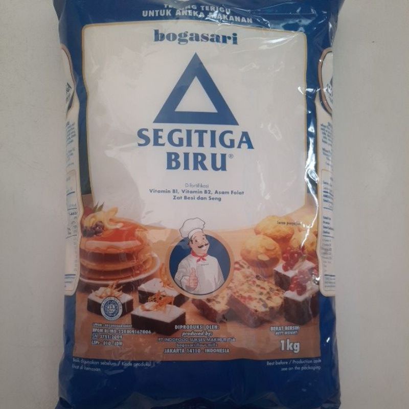 

Tepung Segitiga Biru Bogasari 1kg