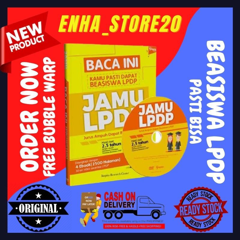 Buku Cara Dapat Beasiswa Kamu Pasti Bisa Dapat Beasiswa Jamu LPDP