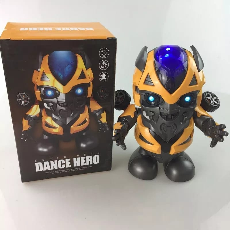 MAINAN ROBOT AVENGER DANCE HERO  BUMBLEBEE  PENARI SUPER HERO DANCING