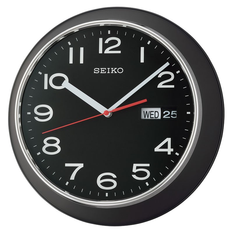 Arriba 70+ imagen seiko day date wall clock Thptnganamst.edu.vn