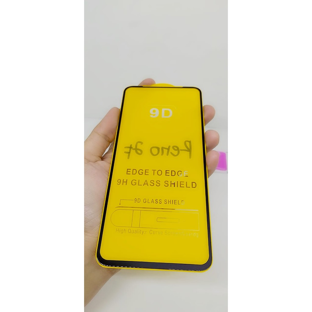 KOREAN Tempered Glass Oppo Reno 2F 6.5 inchi FULL SCREEN TG 5D 9D 21D 29D 99D Reno2 F AntiGores Kaca