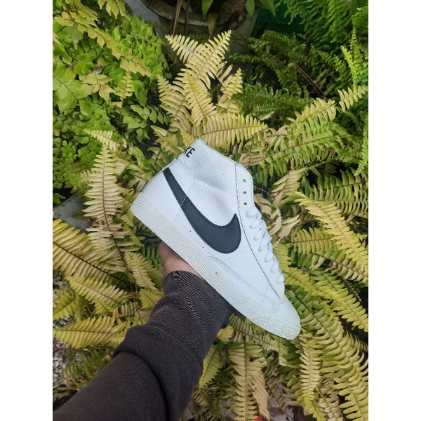 NIKE BLAZZER MID BLACK WHITE SECOND